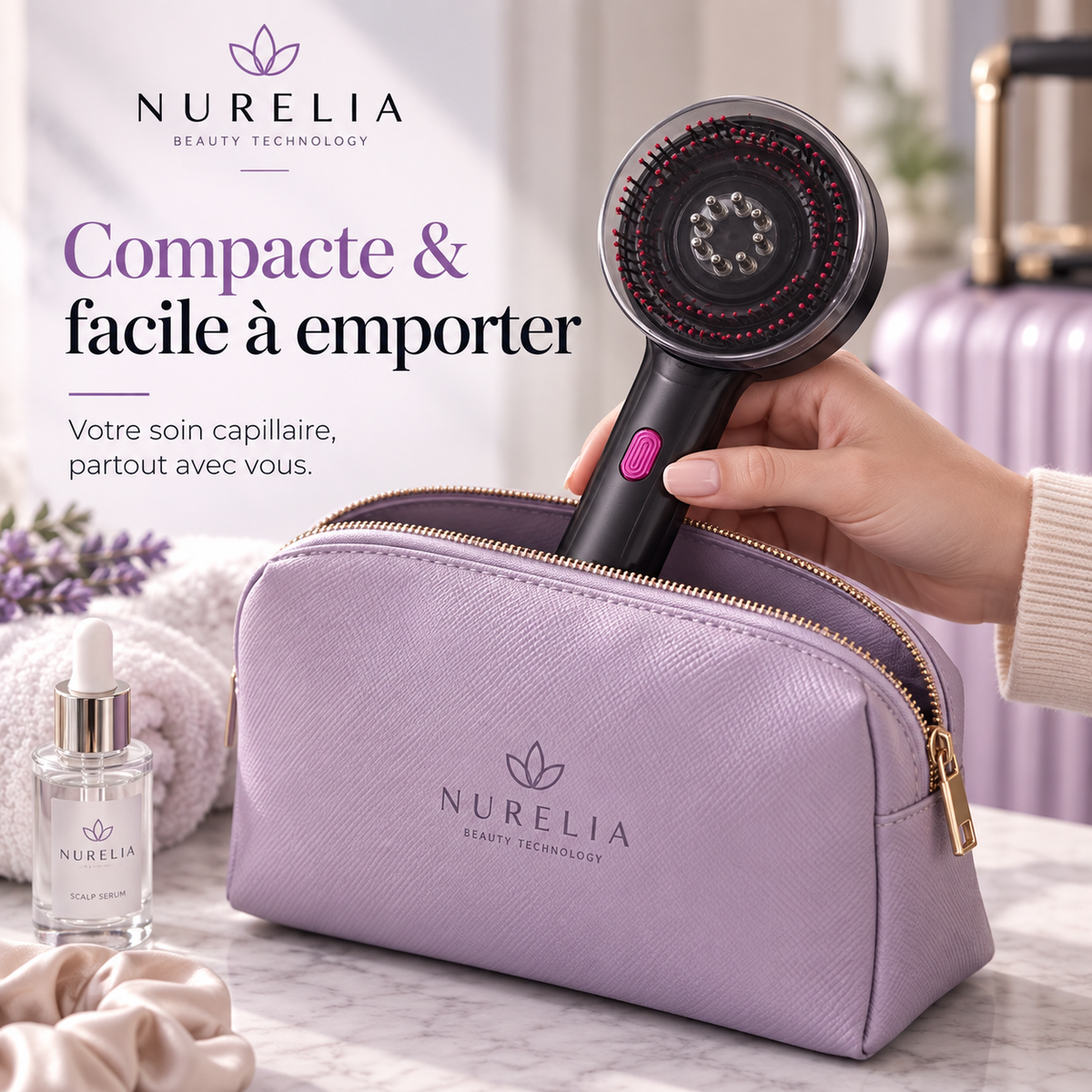 Brosse Soin Cuir Chevelu
